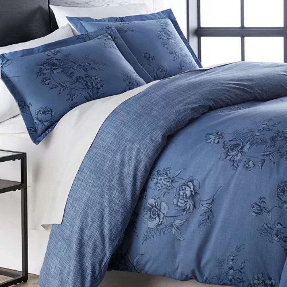 SOUTHSHORE Fine Linens Harmony 3pc Comforter Set, NEW